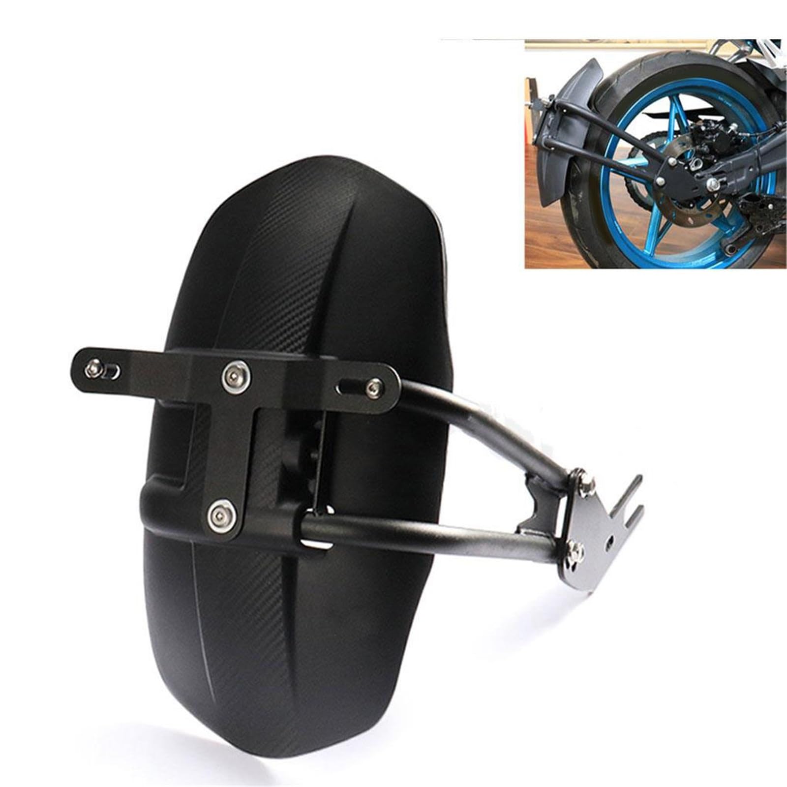 Universale Del Motociclo Parafango Posteriore Guardia Copertura Della Ruota Per CB1300 CB400 CB190R NK150 Fango Splash Guard Protezione