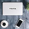 Frank Male Name Sticker - Waterproof Vinyl Decal for Car Bumper, Laptop, Water Bottle, Luggage, Wall, and Window, Size - 8'' Longer Side #3