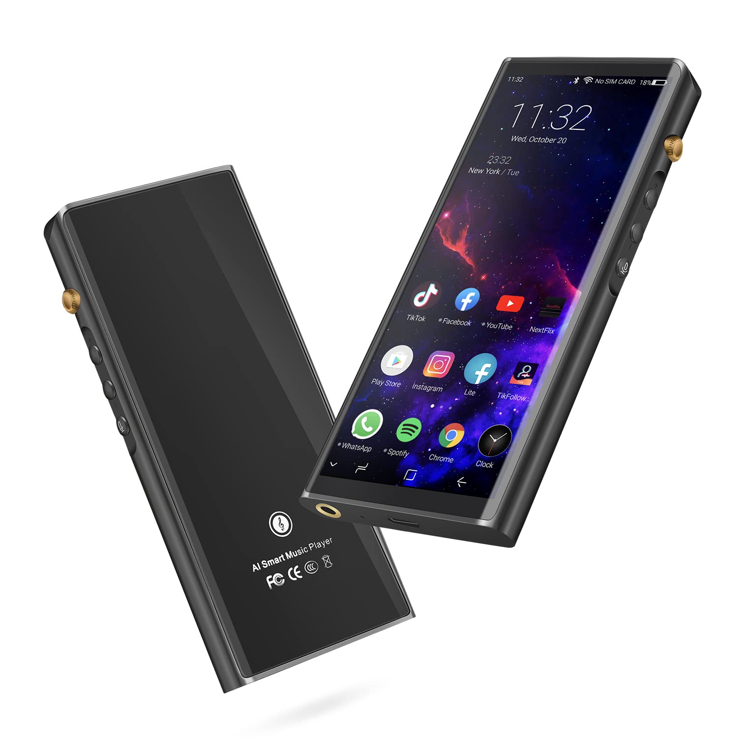 Buy MP3 Player, MP4 Player with Bluetooth and WiFi, Portable Music