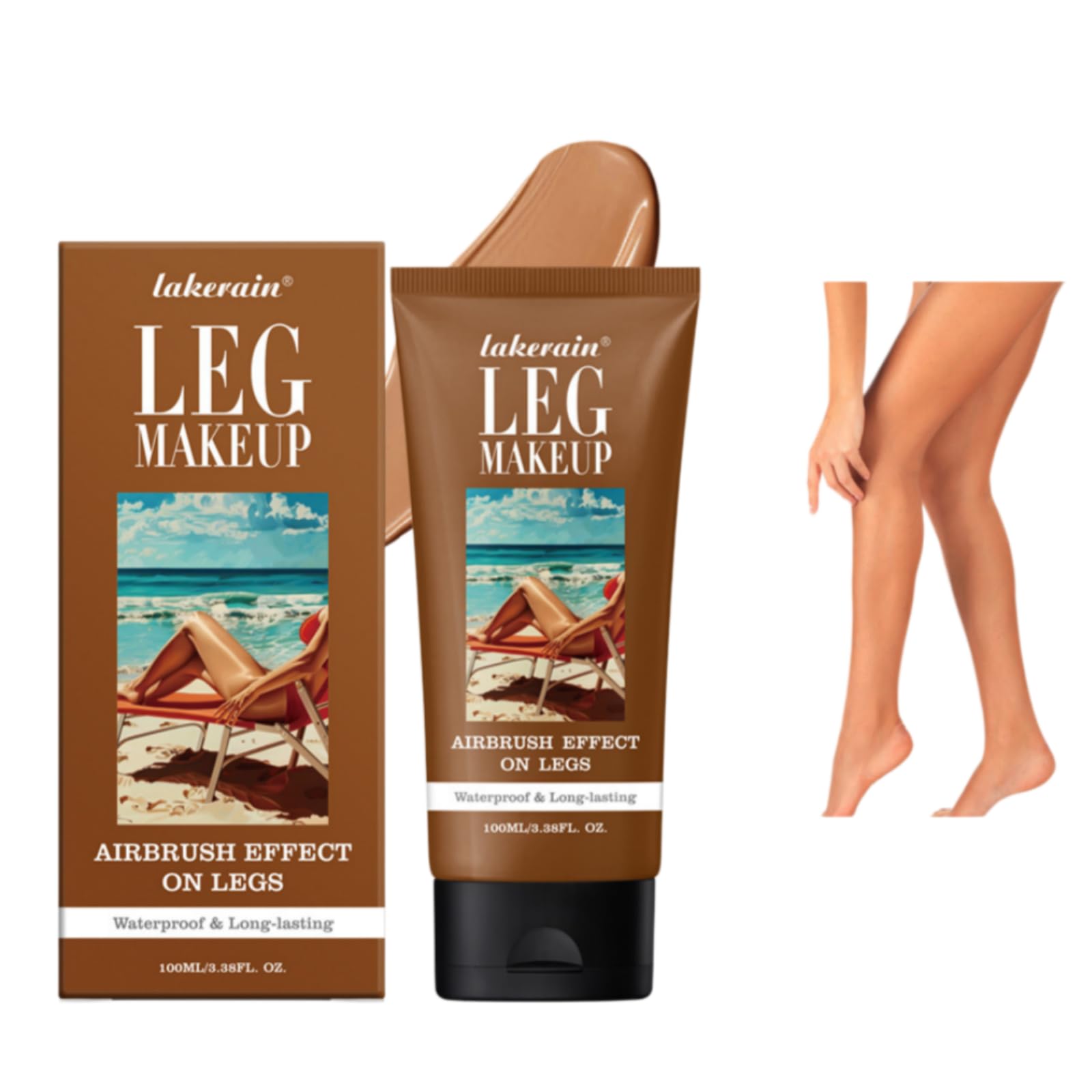 MIRACLEDE PARIS Body Perfector,Correcteur Corps Entier Etanche,Anti-Transfert,Camoufle Veines,Cicatrices et Tatouages,Texture Légère pour Peau Naturelle