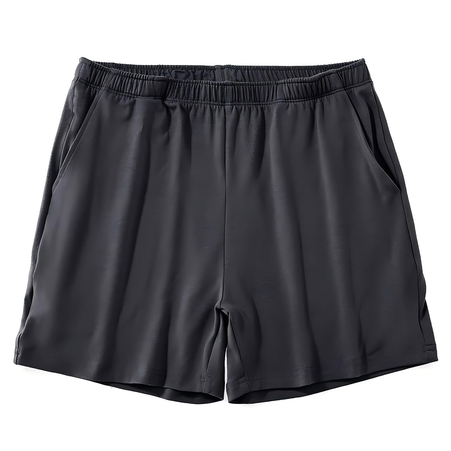 AIMPACT Men's 4" Inseam Sleep &amp; Lounge Pajama Shorts with Pockets