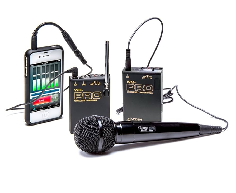 AZDEN i-COUSTICS PRO-XDデジタルワイヤレスマイクシステム PRO-XD 2.4 GHz Digital Wireless Microphone System - Azden