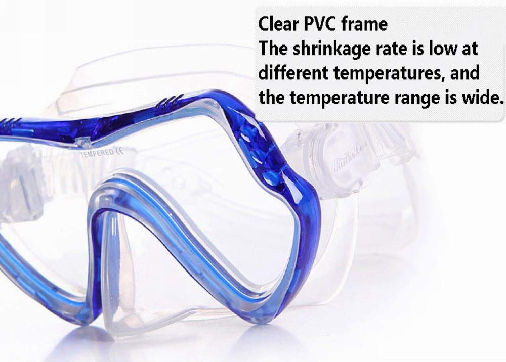Wodoodporne Okulary Pływackie Hd Anti-Fog Z Maską Ochronną Na Nos - Unisex Sprzęt Do Nurkowania I Snorkelingu