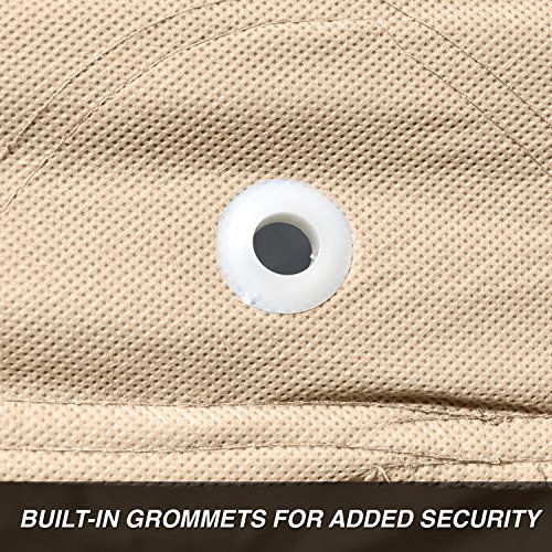 Budge Rain Barrier Cover Fits Sedans up to 22' Long | Waterproof | Breathable, Tan, 264