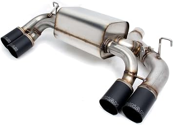 Dinan D660-0056-BLK Free Flow Axle-Back Exhaust Compatible with 2016-2018 BMW M2