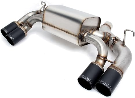 Dinan D660-0056-BLK Free Flow Axle-Back Exhaust Compatible with 2016-2018 BMW