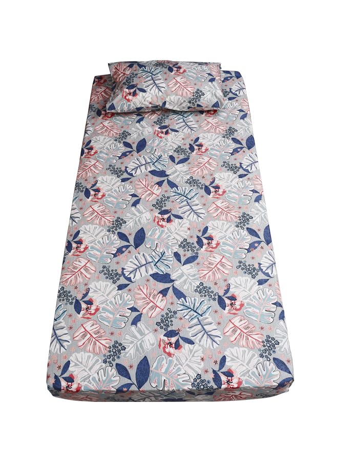 RISHAHOME Dreamweave 2-Piece Bedsheet Set Single Size 1xBedsheet (147x240 Cm),1xPillow Case (50x75 Cm) Polycotton|Bedding,Linen,Bed sheet set,Bed Linen Collection,Single Bedsheet Set