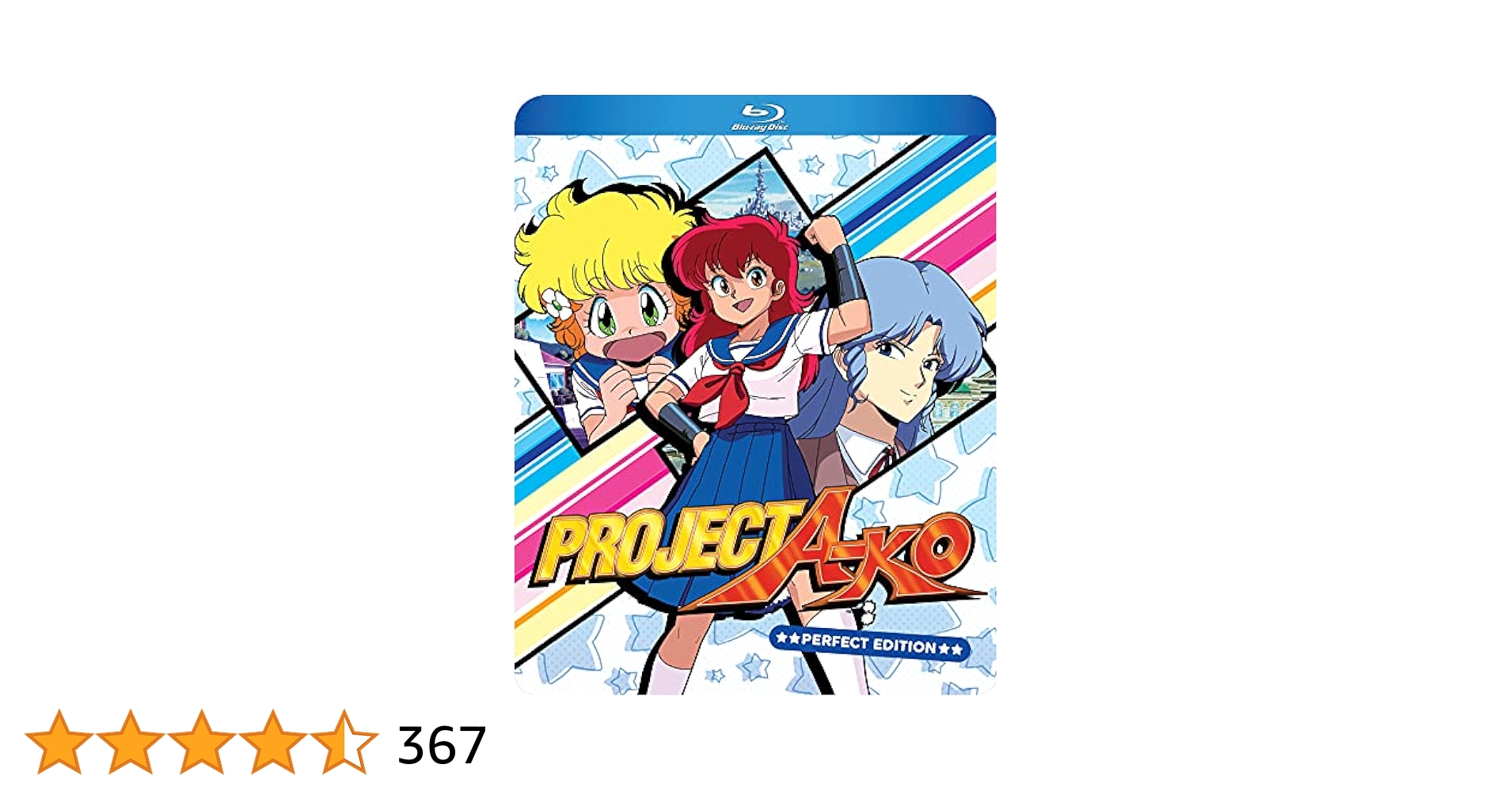 R*u様 プロジェクトA子　北米版　Blu-ray　1~4セット 日本語音声切り プロジェクトA子 北米版 Blu-ray 1~4セット 日本語音声切り替え可能