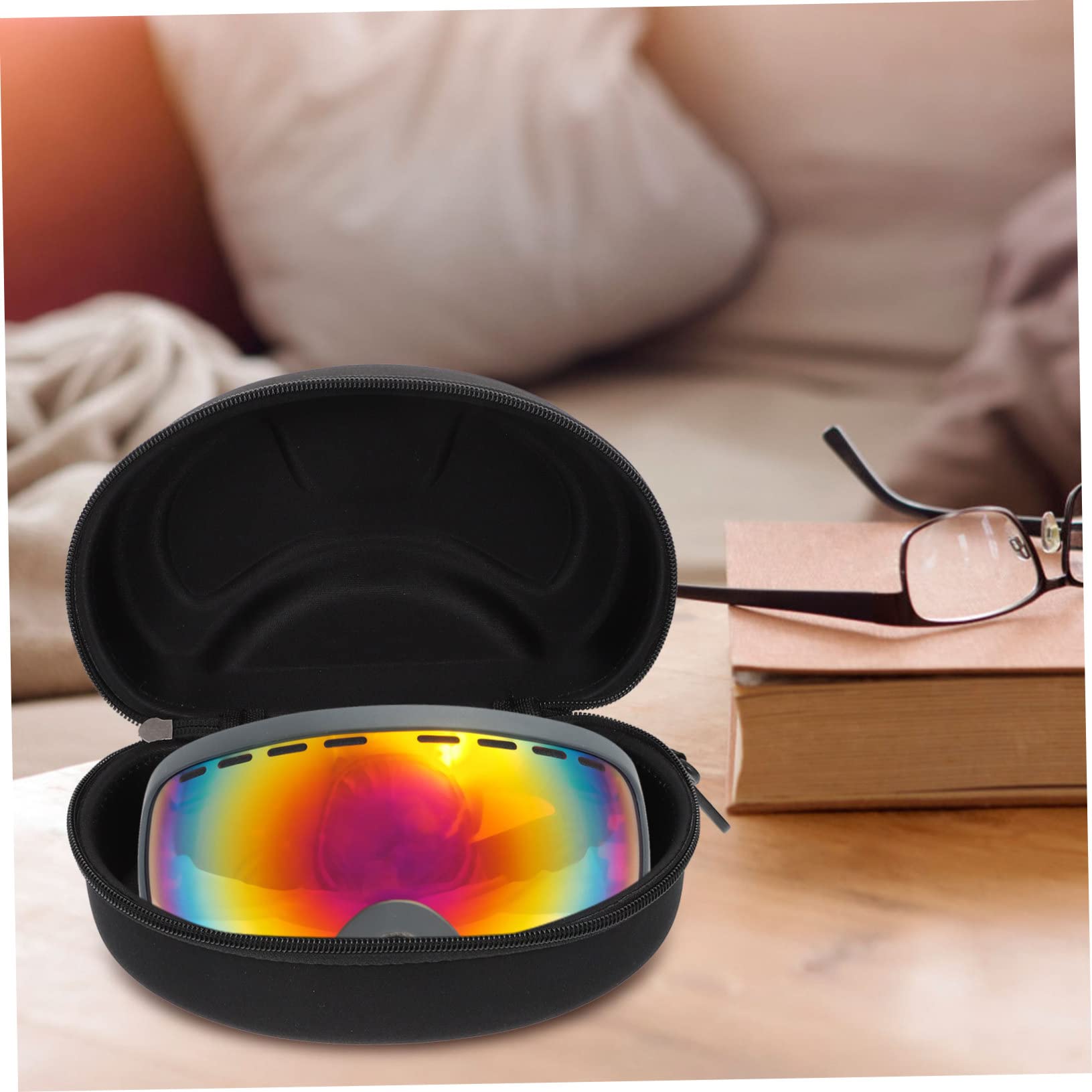 3 Stück Sunes Bag Sonnenbrillenetui Brillenetui Tragbare Sonnenbrillentasche Robust Leicht Einfaches Design Haken