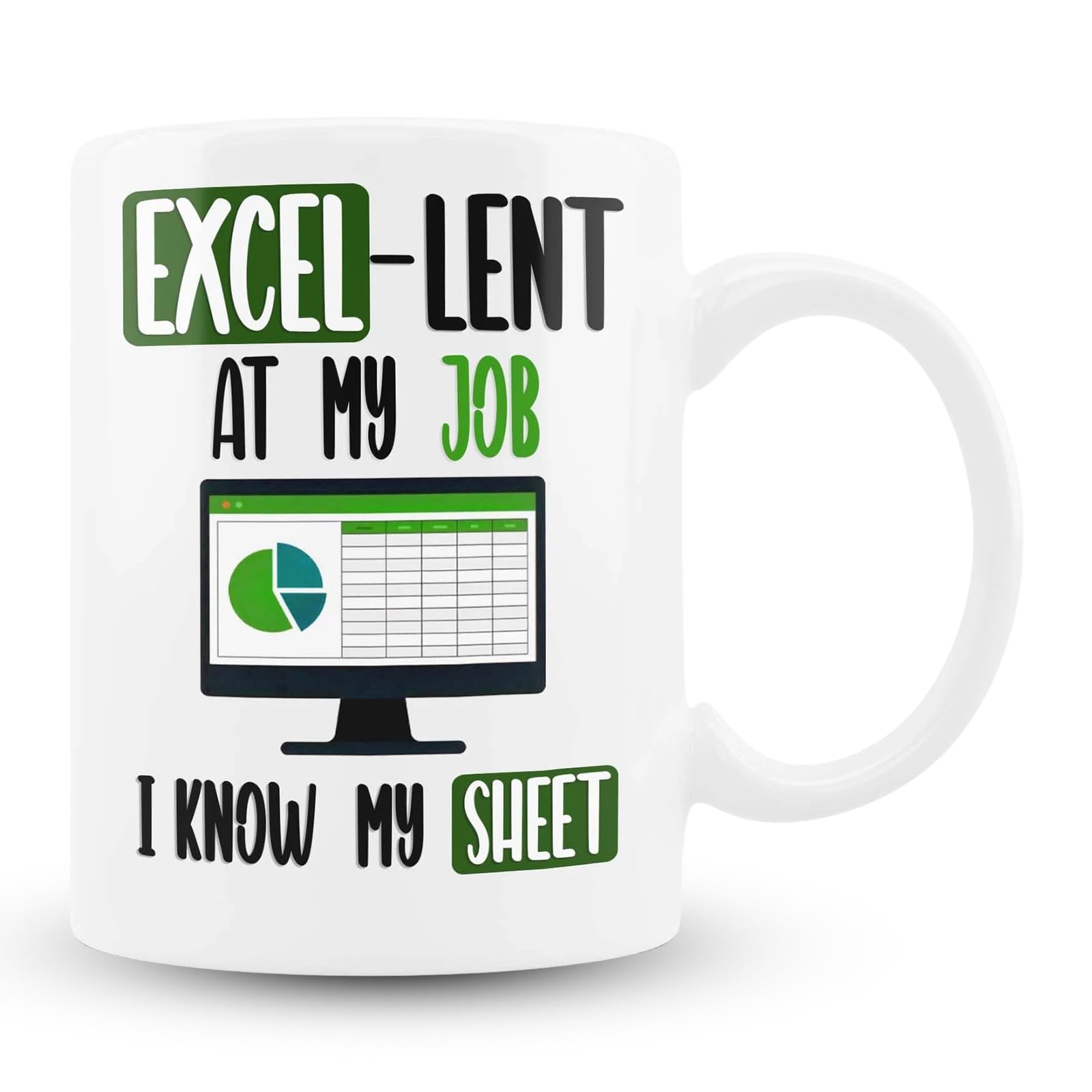 White Funny Mugs, Novelty Mug Ceramic for Work Colleagues, Heat Resistant Office Gifts with Positive Message, Perfect for Desk, Home and Team Building, Humorous Gifts for Coworkers and Friends