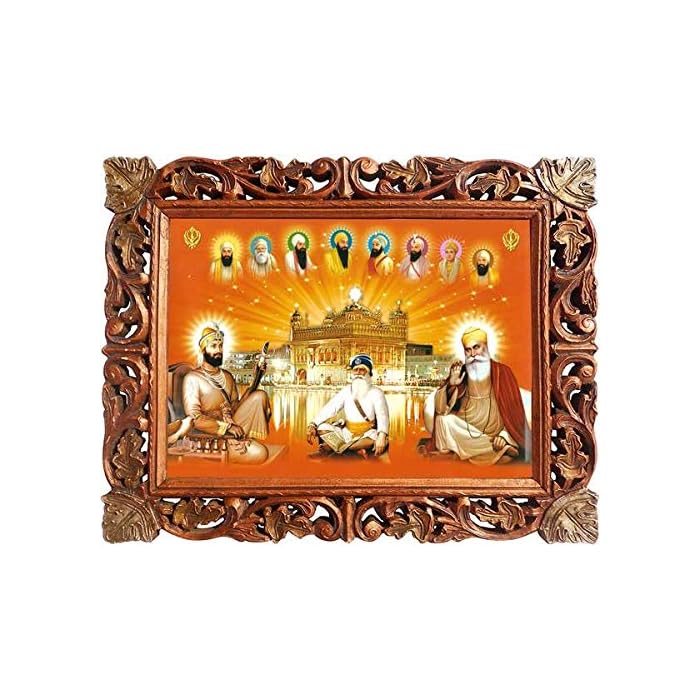 Ciondoli Sikh Oro Placcato – Guru Nanak Dev, Guru Gobind Singh, Shivji – OnlineSikhStore - Foto 2