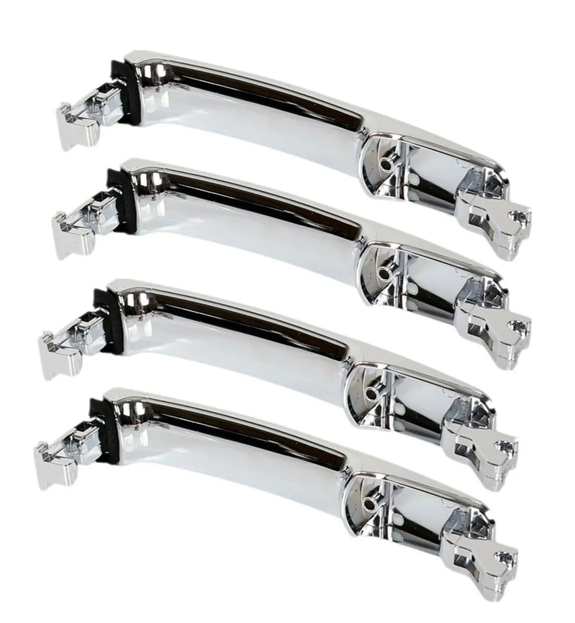 GETPZPZHMQ Car Exterior Door Handles for Infiniti for FX35 for FX45 Car Outside Exterior Door Handle(1 Set 4PCS)