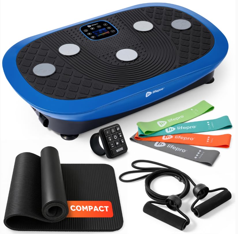 Image of Lifepro Rumblex 4D Vibration Plate Exercise Machine with 7 Training Modes
