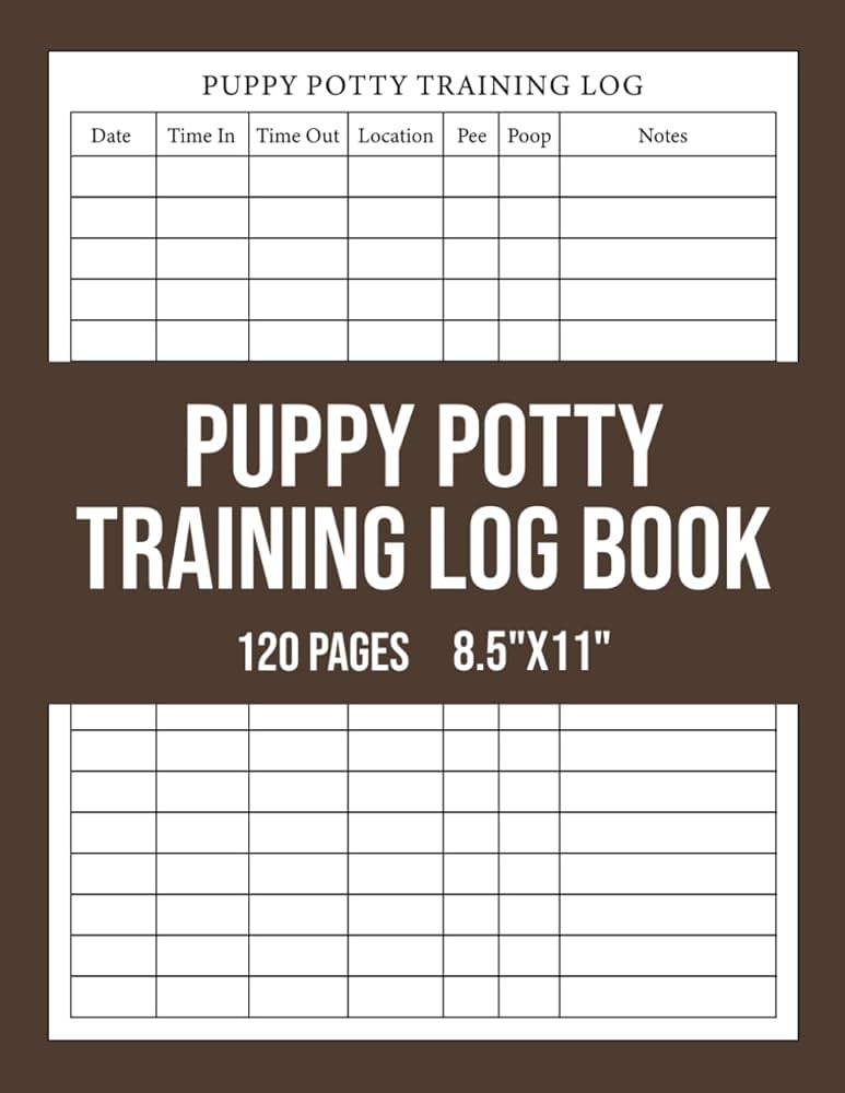 puppy-potty-training-log-book-puppy-pee-poo-training-journal-dog-toilet-training-record-logbook-ownerx-dog-amazon-com-books for Free Printable Dog Training Log Puppy Potty Training Log Book: Puppy Pee & Poo Training Journal, Dog Toilet Training Record Logbook: OwnerX, Dog: Amazon.com: Books for Free Printable Dog Training Log