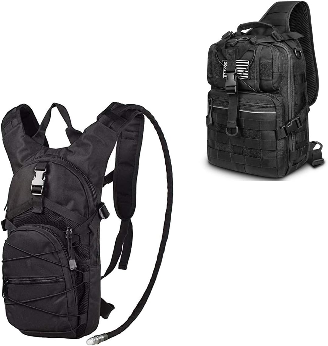 G4Free Hydration Tactical Backpack with Tactical Sling