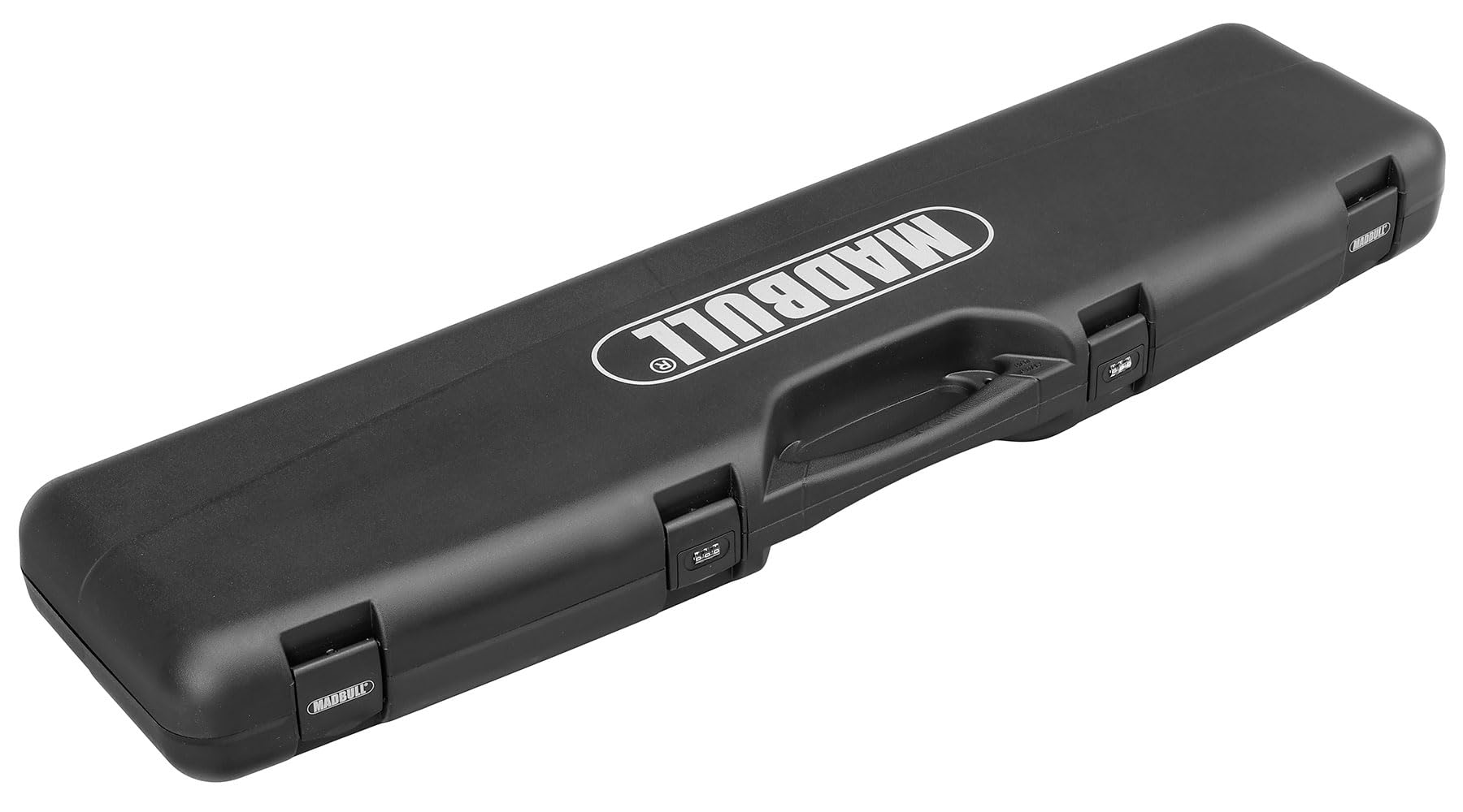 MadBull Waffenkoffer Deluxe – robuster Waffen-Transportkoffer – mit Zahlenschlössern, stoßfestem Polypropylen, Waben-/Noppenschaum, europäische Premium-Qualität