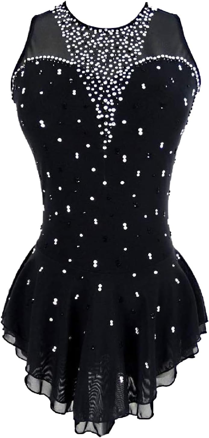 Women's and Girls' Figure Skating Clothing Ice Roller Skating Dress Gymnastics Leotards