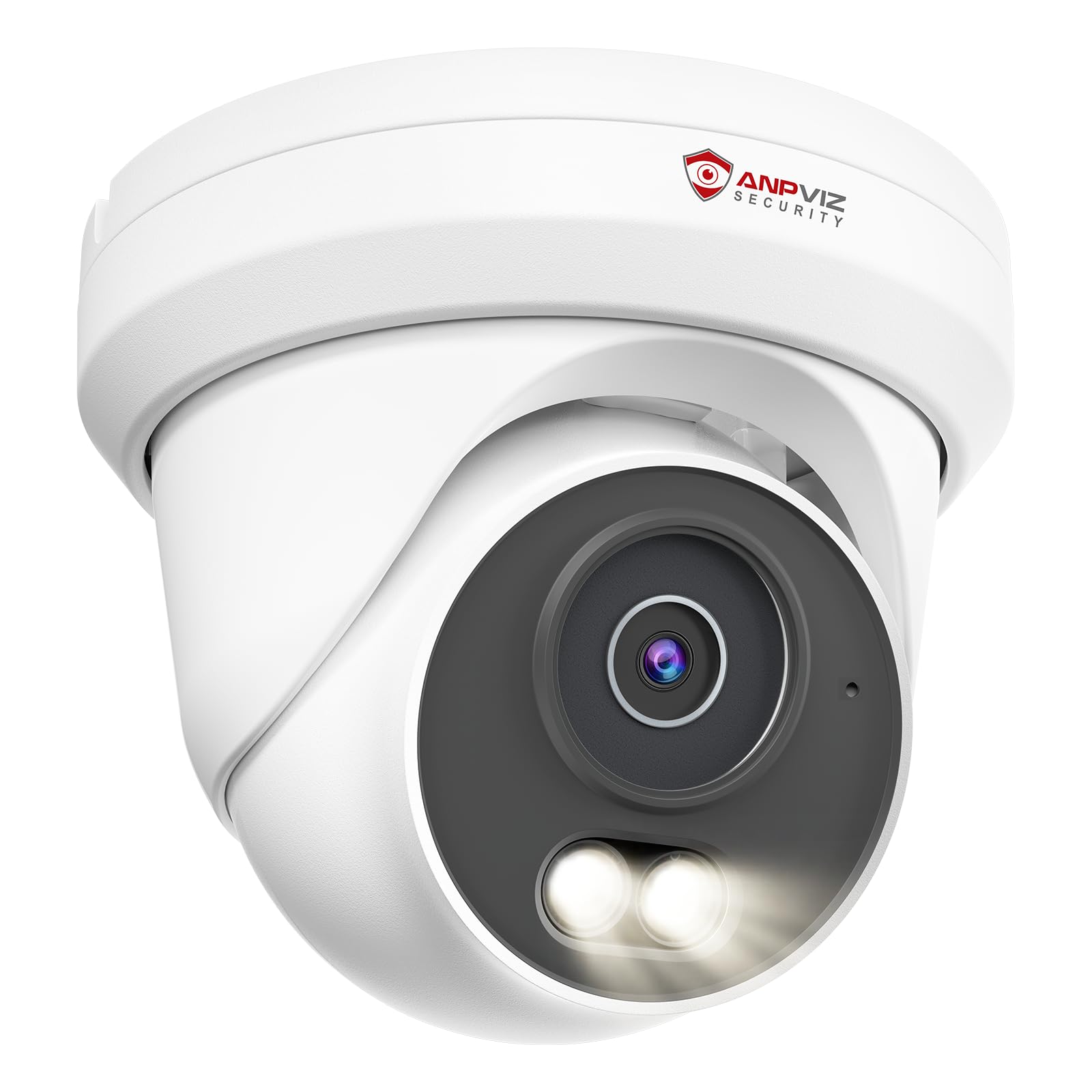 Anpviz 5MP PoE Camera, Full Metal Turret Security IP Camera Outdoor Wired, Smart Dual Light Color Night Vision, AI Human Motion Detection, Built-in Mic, NDAA, Requires NVR, NOT Work Independently-image-10