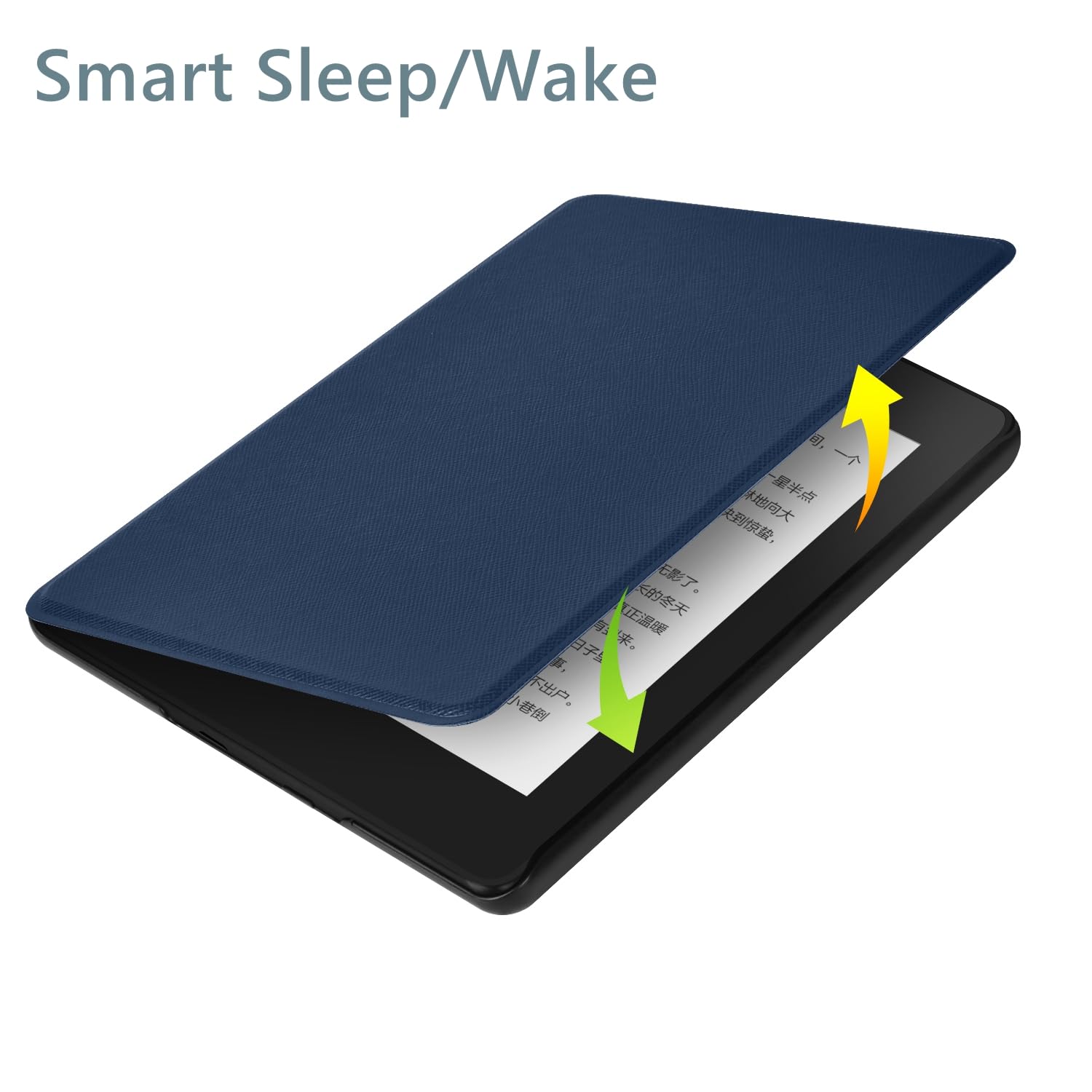 Zcooooool Antipatinage Coque Amazon Kindle 6"（2019, Modèle : J9G29R Housse PU de 10e génération pour Amazon Kindle (10e) Smart Sleep/Wake Kindle étui