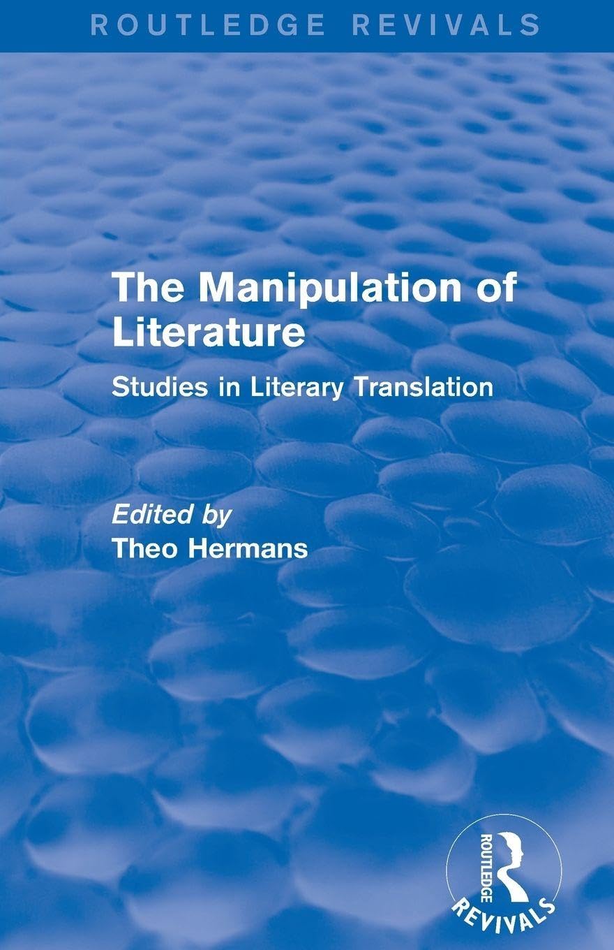 Manipulation of Literature (Routledge Revivals)