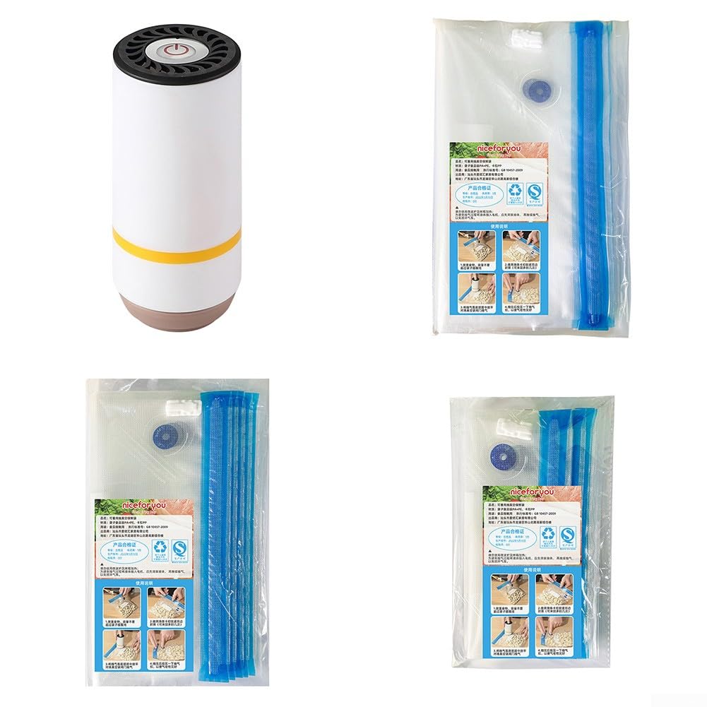 Macchina Sottovuoto Portatile Ricaricabile USB - Piccola E Potente Per Conservare Cibo Più A Lungo - Foto 5