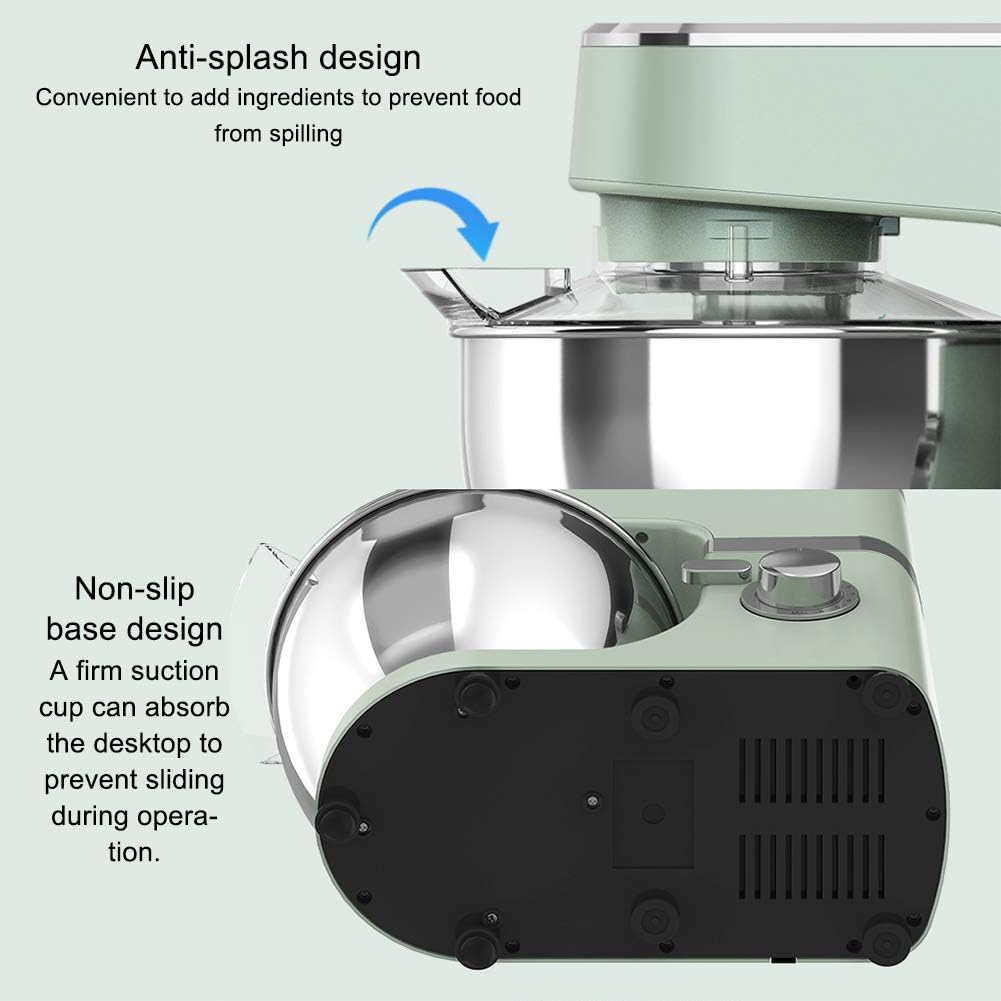 Stand Mixer Safe Dough Hook Flat Beater Wire Whip 1200W 6-Speed Tilt-Head Electric Mixer with 4.2 QT Stainless Steel Bowl