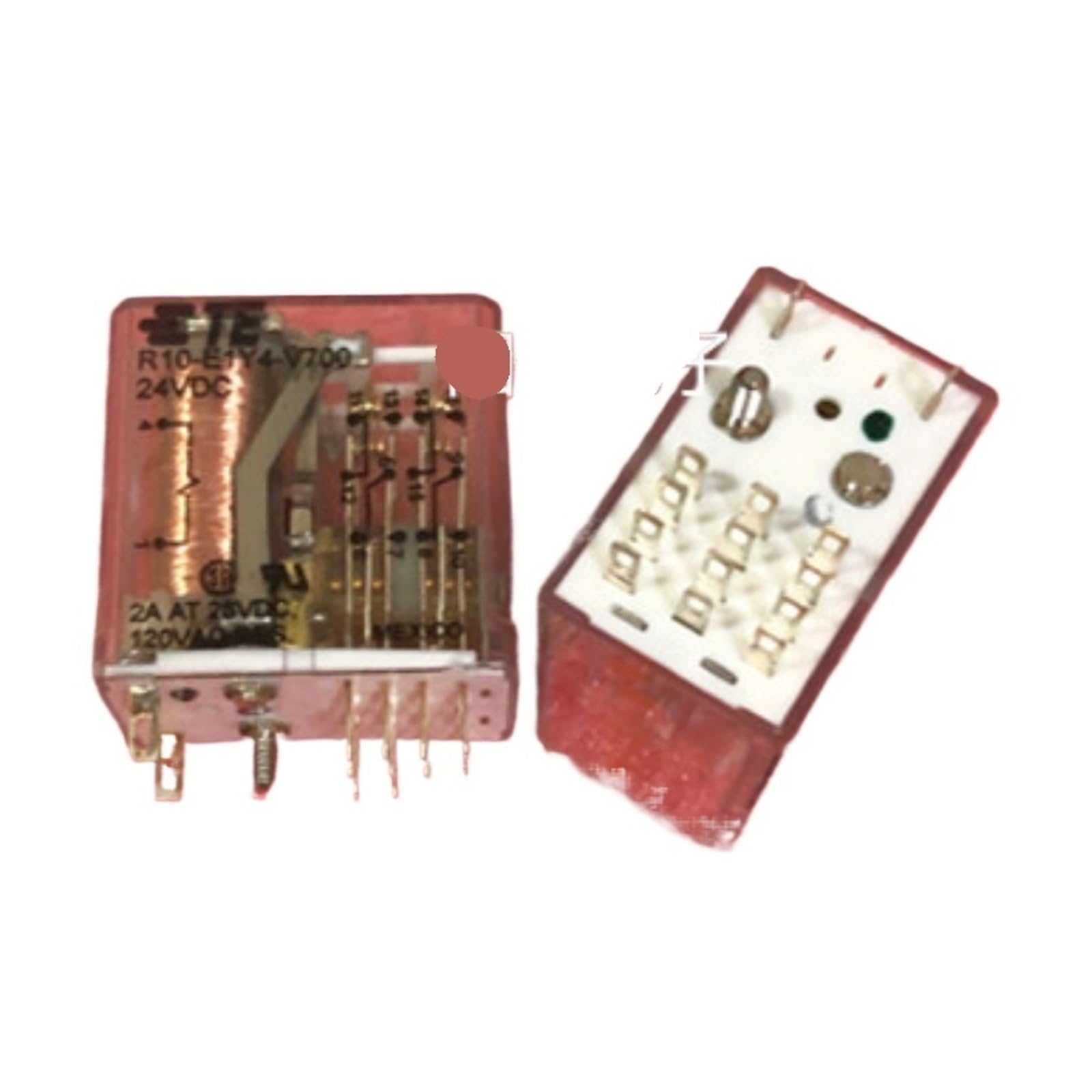YLQUXEUV 1pcs/lot relay:R10-E1Y4-V700 24VDC 14pins Gold-plated relay