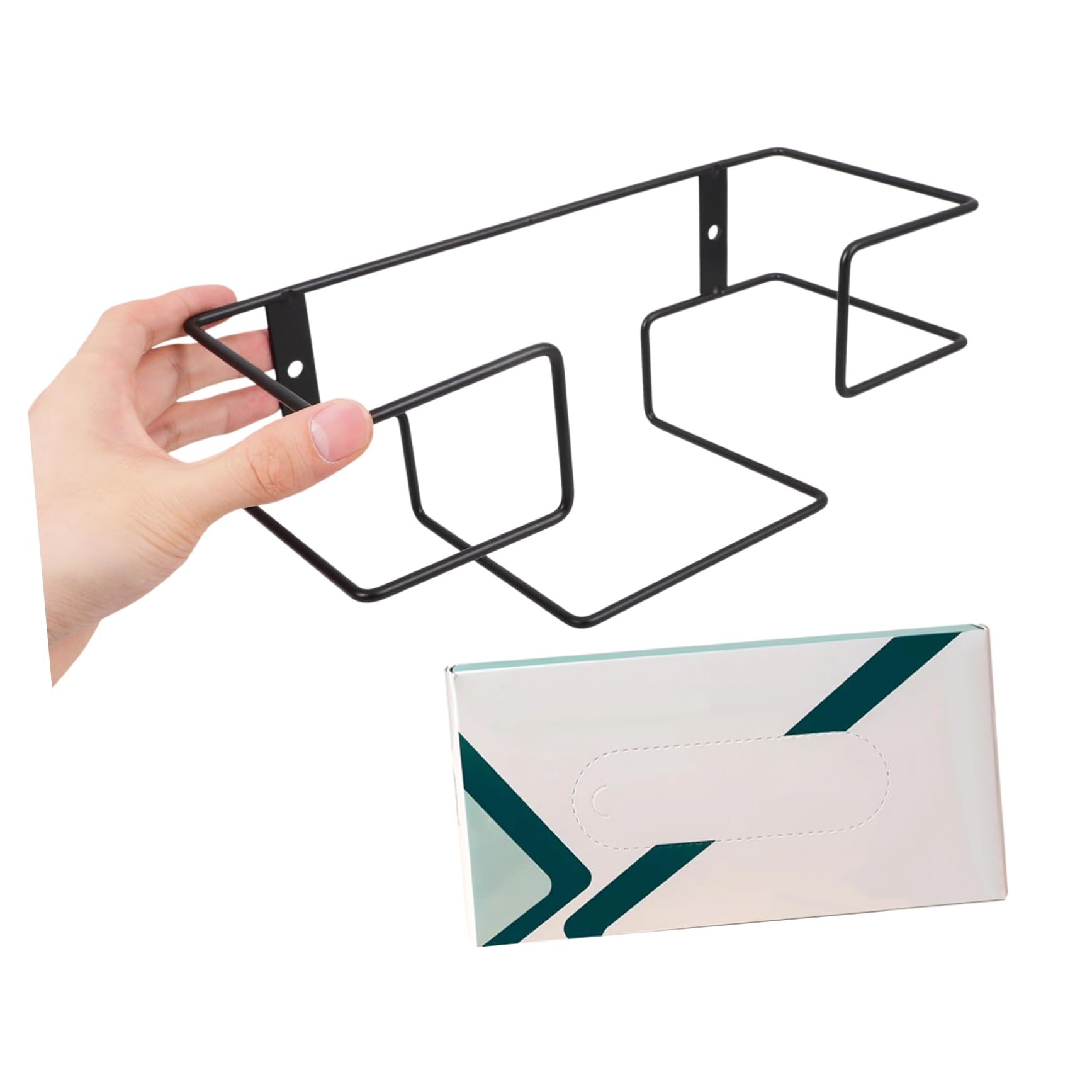 ULTECHNOVO 8piezas Soporte De Pared para Cajas De Guantes y Pañuelos Organizador Multifuncional Ahorra Espacio Oficina y Hogar Fácil Instalación y Acceso Rápido