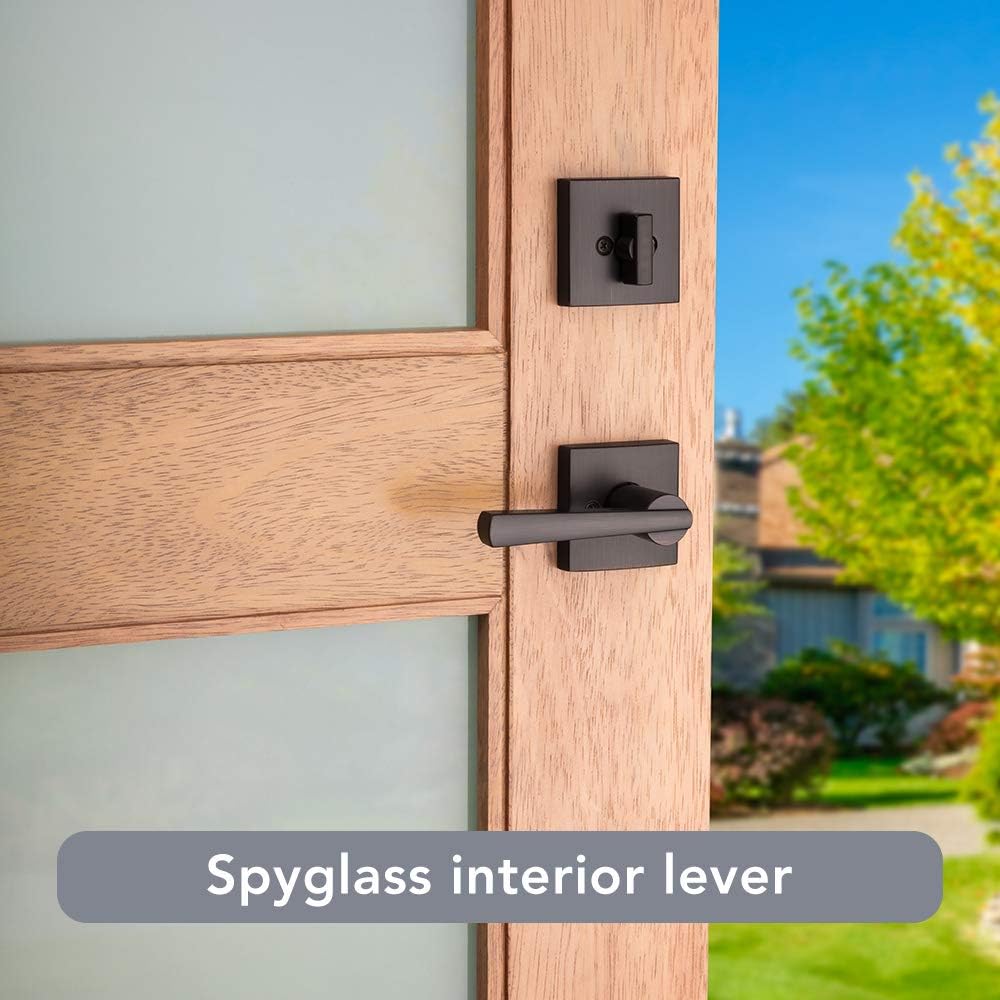 Bеѕt Dеаl Baldwin 91800-045 Spyglass Single Cylinder Front Featuring SmartKey Security, Prestige Series with a Modern Contemporary Slim Door Handleset and Square Lever, Venetian Bronze Finish Prоmо Dіѕсоunt Uр Tо 70% оƒƒ Baldwin 91800-045 Spyglass Single Cylinder Front Featuring SmartKey Security, Prestige Series with a Modern Contemporary Slim Door Handleset and Square Lever, Venetian Bronze Finish