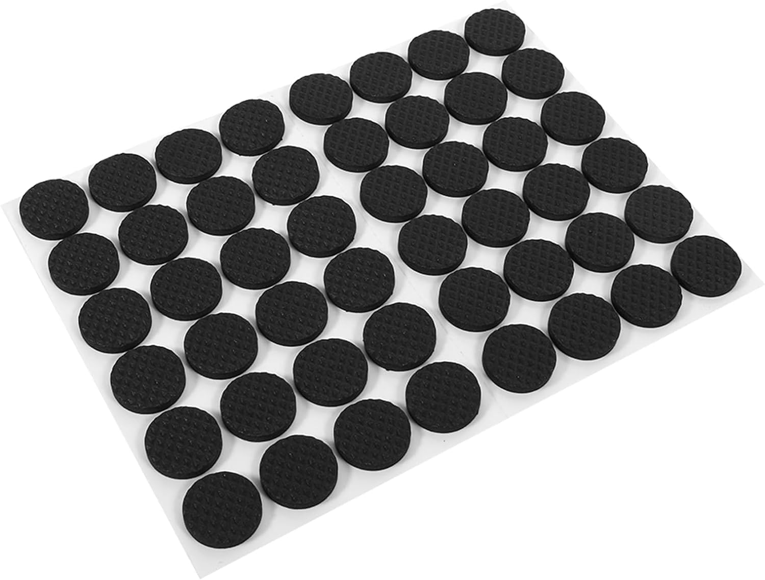 Lonimia 96pcs Non-Slip Furniture Pads Floor Protectors,Rubber Stickers Self-Adhesive Furniture Felt Pads,Anti-Scratch Rubber Pads for Protecting Hardwood Floor, Furniture Feet,Sofa, Tile (black)