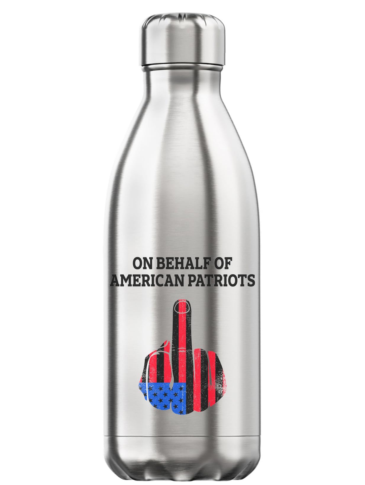Botella térmica de acero inoxidable 350ml termo portátil plateado