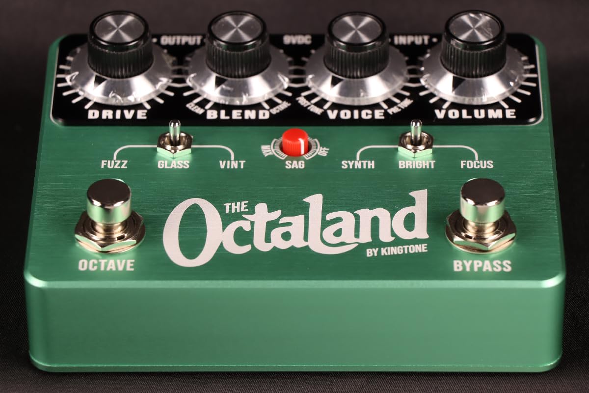 Amazon | King Tone/The Octaland Mint ファズ | ディストーション