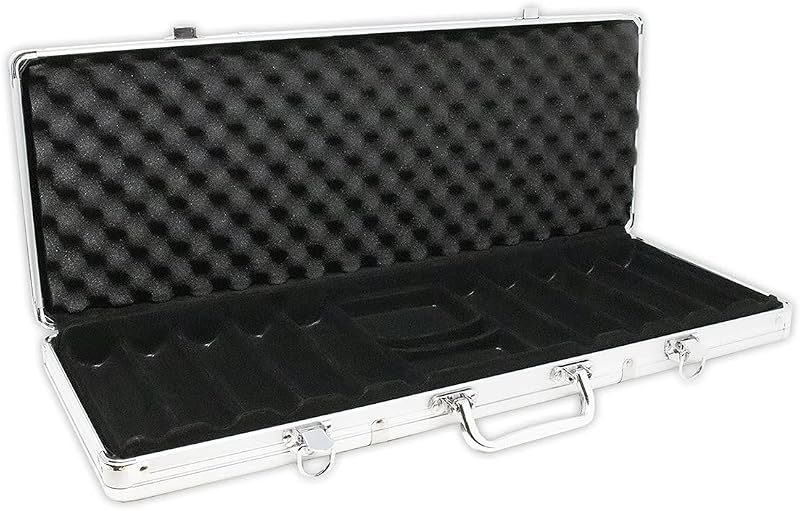 DA VINCI Aluminum 500 Chip Case