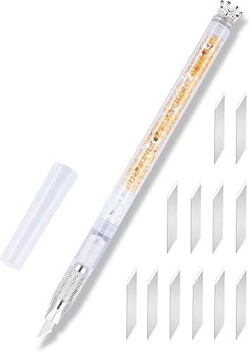 Exacto - Juego de cuchillos con recambios de cuchilla, herramientas de corte para álbumes de recortes, plantilla de cinta washi, cortador de