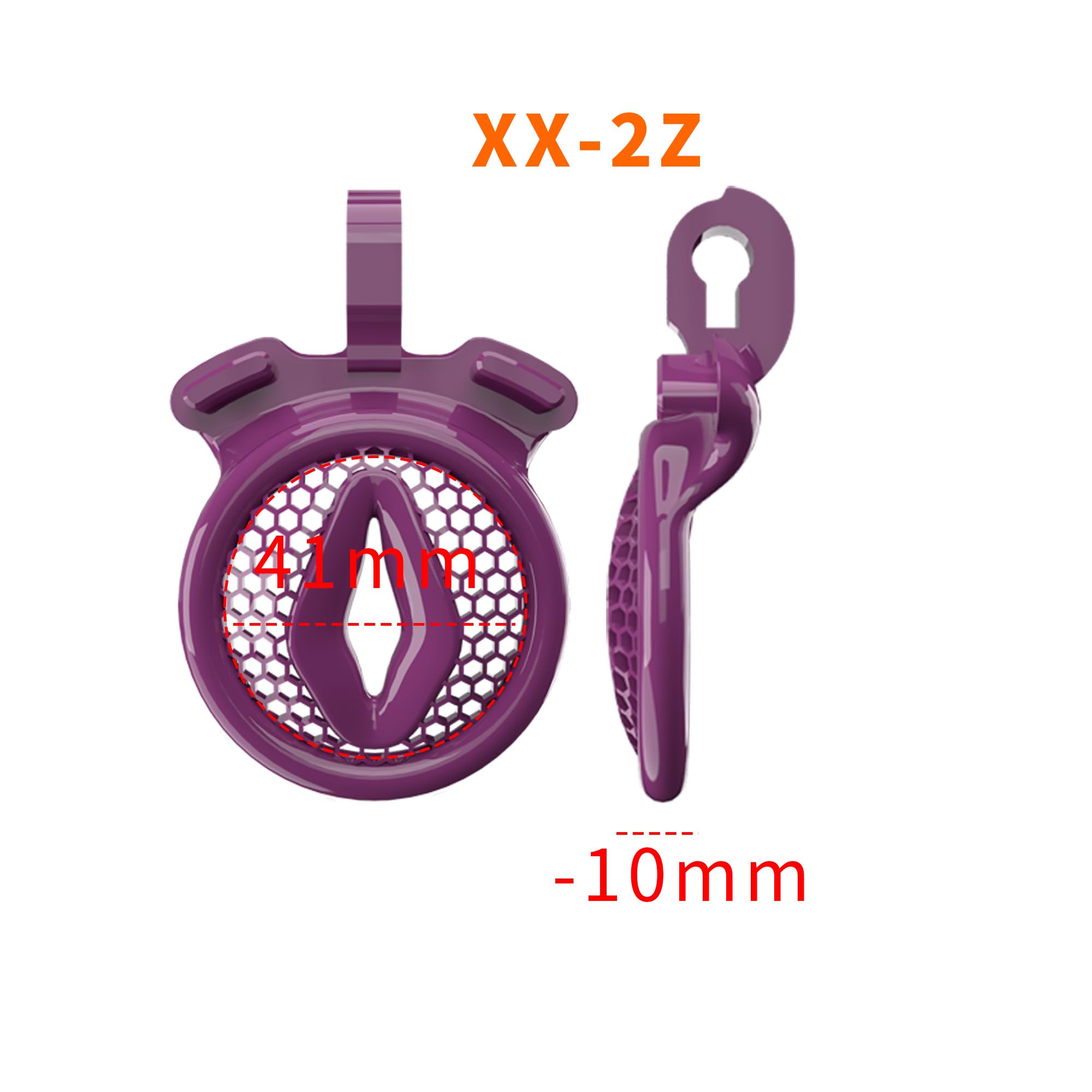 Gabbia Inversa In Resina Rosa Per Fitness - 4 Misure Di Anelli Di Sospensione, Multifunzionale - Foto 8