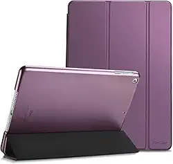 ProCase Capa inteligente para iPad Mini 1 2 3 (modelo: A1432 A1454 A1455 A1489 A1490 A1491 A1599 A1600), capa fina e leve com suporte traseiro fosco translúcido para hibernar/despertar automático -