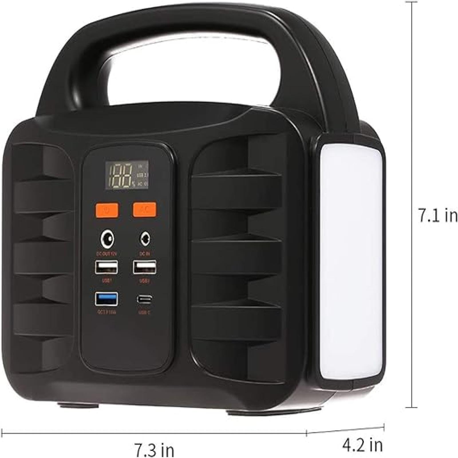 Powerbank Alimentatore portatile per accumulo di energia 200W Alimentatore per illuminazione di emergenza Alimentatore per accumulo di energia 220V Alimentatore di backup per campeggio all'aperto (1