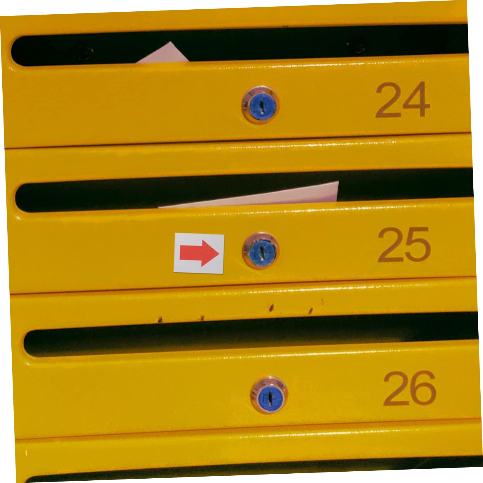 CANIGHT 3sets Arrow Stickers for Indicating Directions Clear Visible Floor Marking Stickers Perfect for Safety Warning Signs 20sheets*3