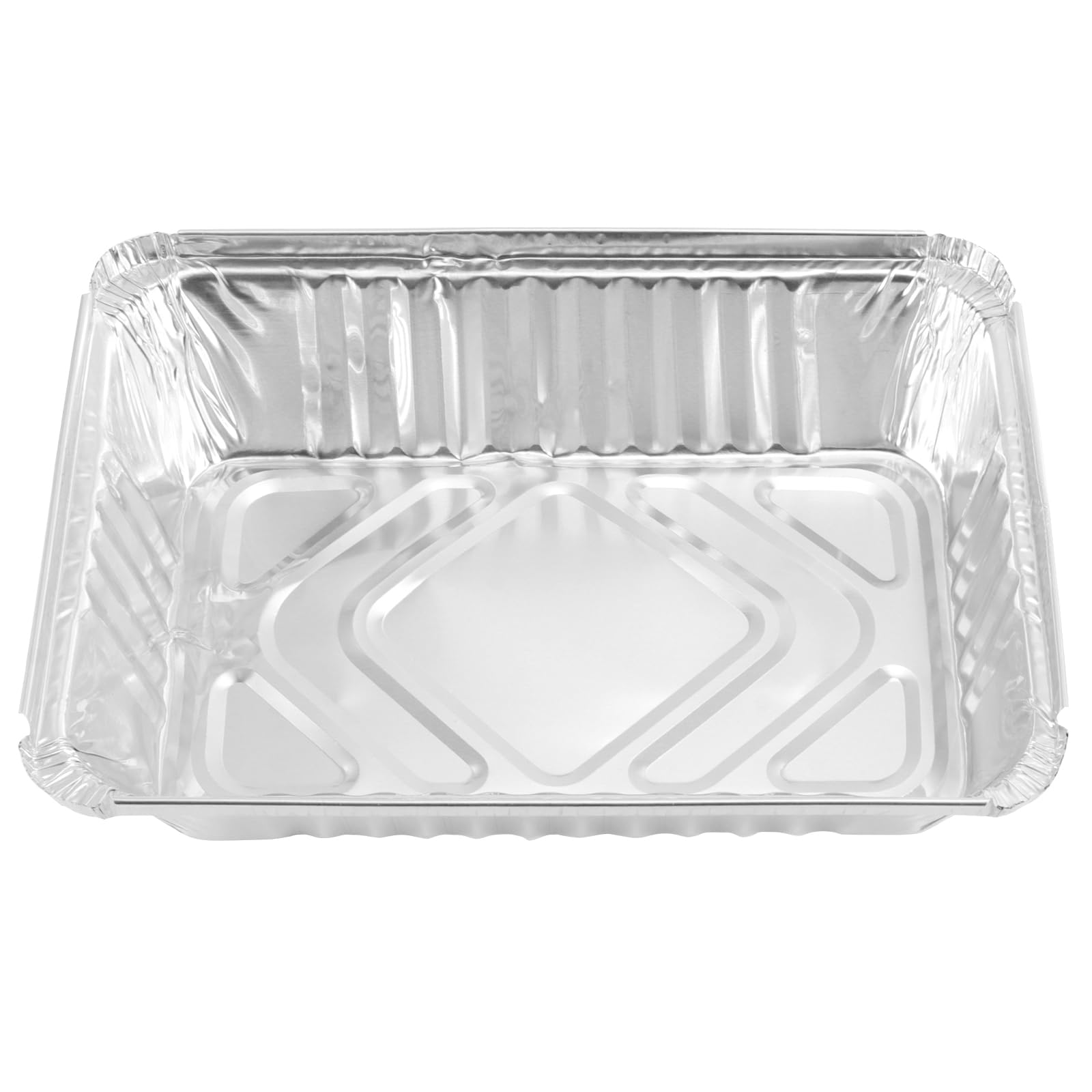 FUNSUEI Lot de 125 barquette aluminium jetable avec couvercle transparent, 21.5 x 16 x 5 cm, 1000 ml,barquette alimentaire jetable Pour frites, pâtisserie, barbecue