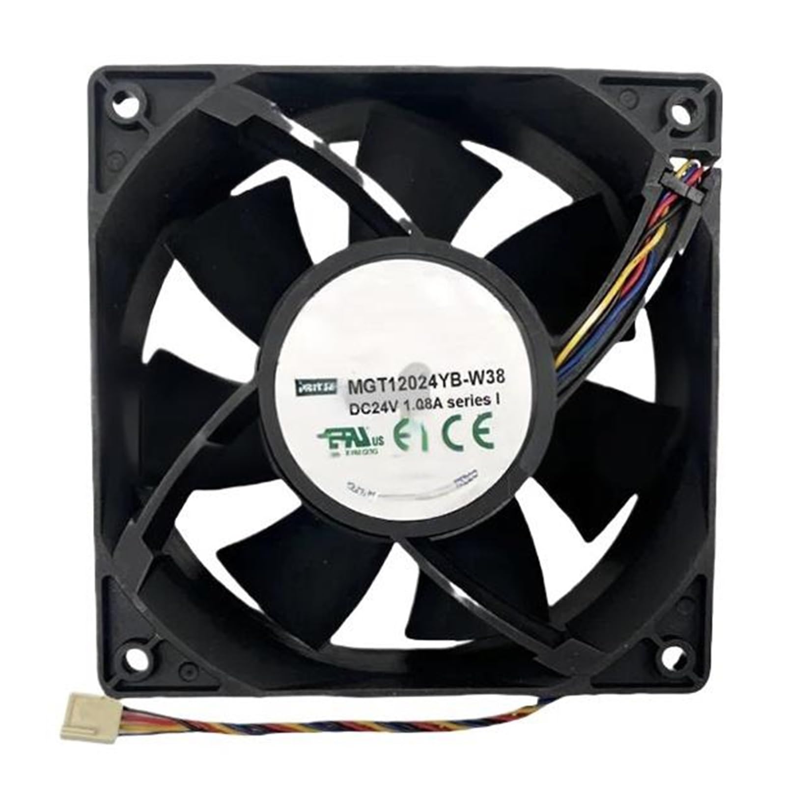 WEUSANXPL MGT12024YB-W38 12038 DC24V Fan