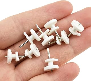 0.7cm Length Hardwall Hanger Non-Mark Instantly Hanging Strong Adhesive Invisible Traceless Nails Hooks Mount Fasteners 30 Pieces for Picture Frames LED Light Apartment Cinder Block Wall