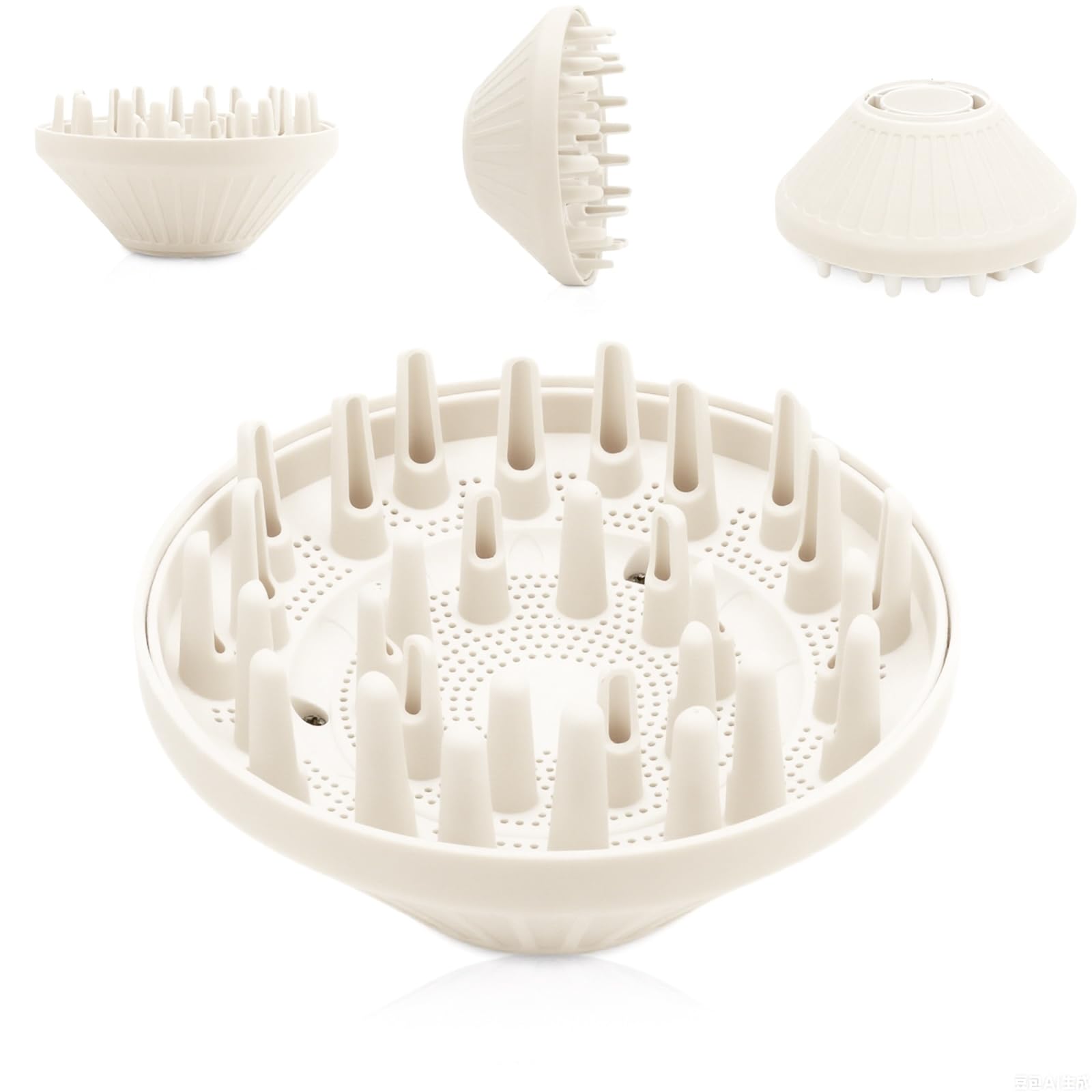 Diffuseur rotatif à 360° compatible avec Laifen SE Lite (pas l'outil de coiffage SE, accessoire de sèche-cheveux pour Laifen SE Lite, thé au lait
