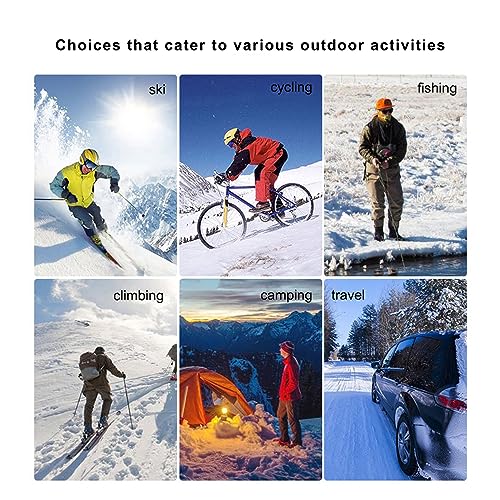 5000mAh Rechargeable Heated Socks with APP Remote Control 3 Heat Settings Thermal Warming Socks for Men Women Winter Outdoor Activities Cold Weather4