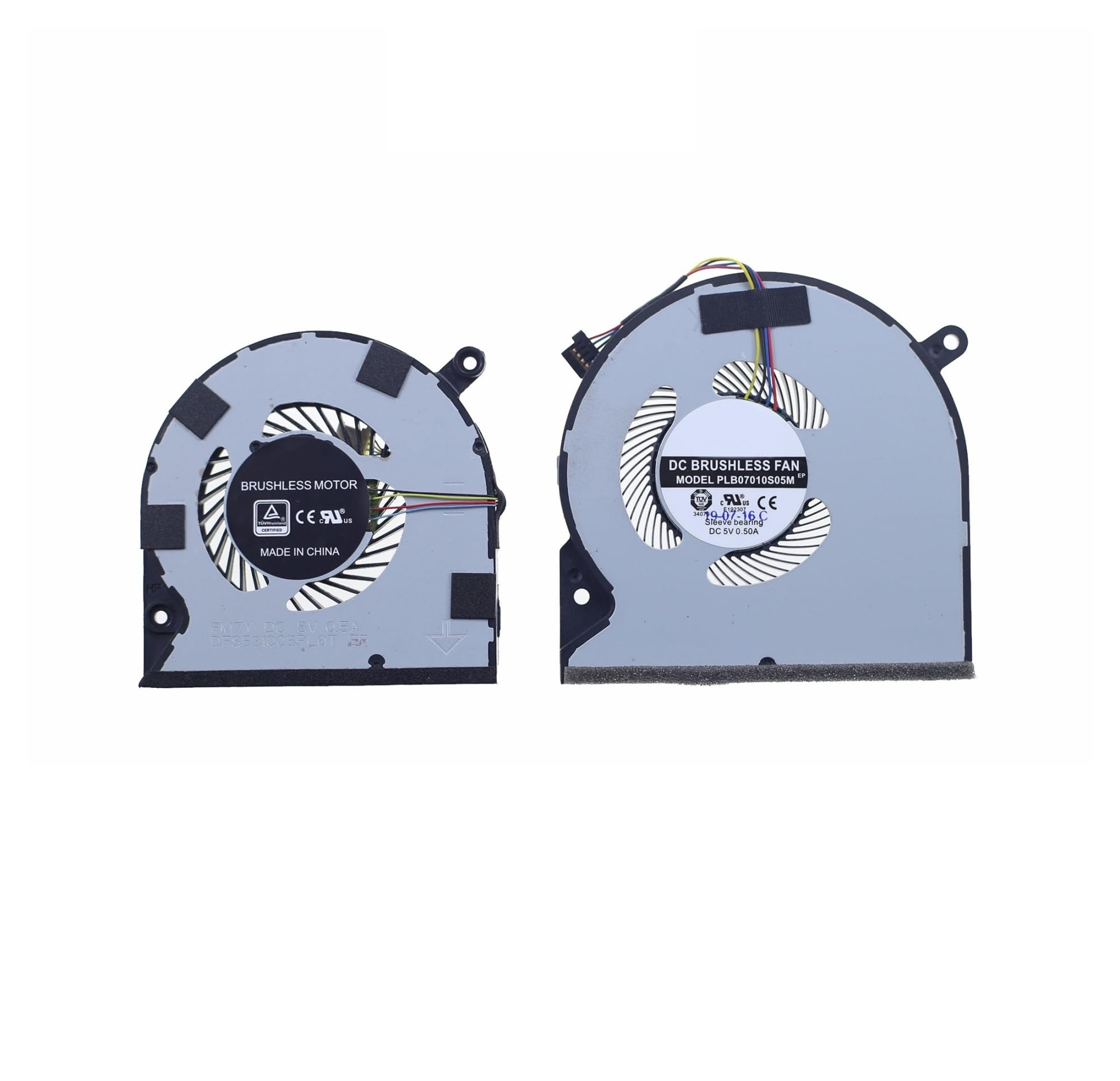 tianwandong Wentylator chłodzący procesor i kartę graficzną laptopa 17U70N PLB07010S05M(CPU Fan)