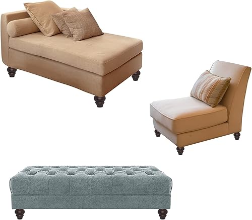 Miniatura 5 de Patas de sofá, patas de muebles de 3.5 pulgadas, patas redondas de sofá, patas de muebles de madera, piezas de repuesto de sofá, patas de silla de