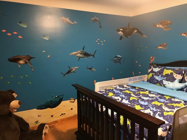 Vinilos decorativos Ocean Wall Stickers bajo el mar miniatura 2