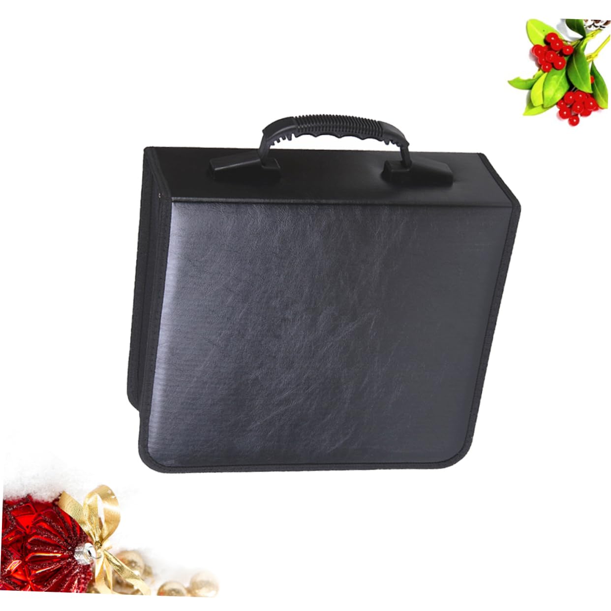 ULTECHNOVO Borsa per CD e Dvd per Auto Custodia Organizer Cerniera Scorrevole Resistente e Pratica capacità Fino Slot