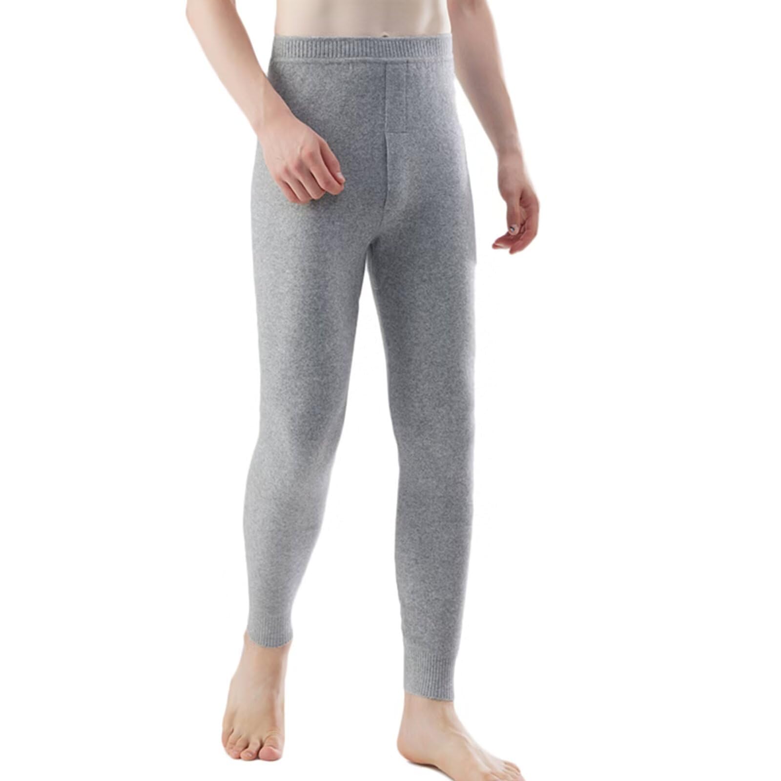 Hombres Mujeres Leggings Invierno cálido 100% Cachemira Ropa Interior térmica Pantalones térmicos
