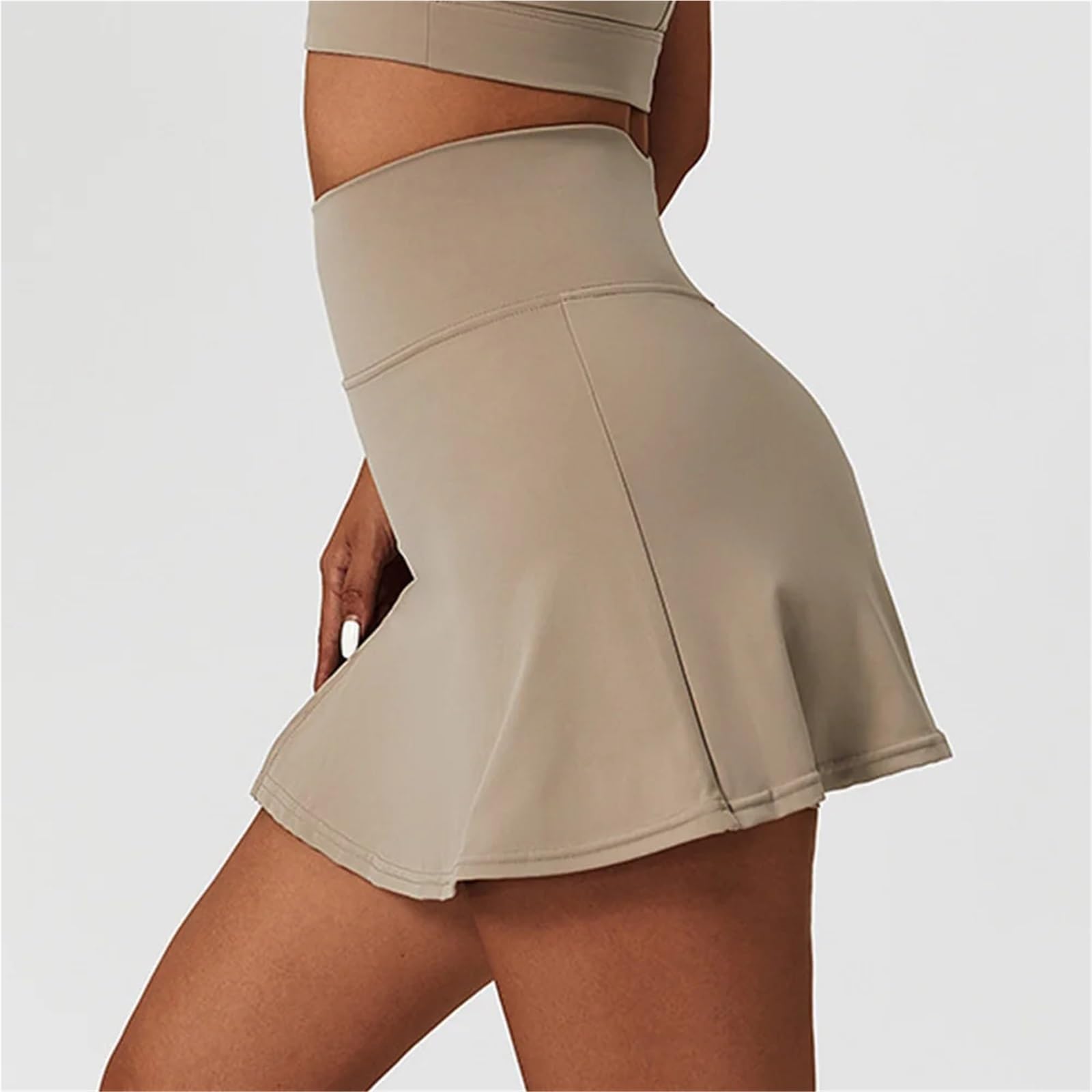 Falda Deportiva de Cintura Alta for Mujer, Faldas Tenis Informales, Falda atlética Verano para Mujer