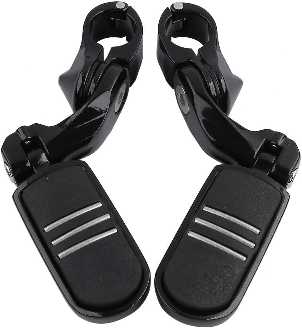 32mm 1 1/4″ Highway Engine Guard Bar Highway Footpegs Mount Kit Fits For Harley Touring Road King Street Glide Road Glide Electra Glide Softail Sportster Dyna with 1.25″ Engine Guards 32mm 1 1/4″ Highway Engine Guard Bar Highway Footpegs Mount Kit Fits For Harley Touring Road King Street Glide Road Glide Electra Glide Softail Sportster Dyna with 1.25″ Engine Guards